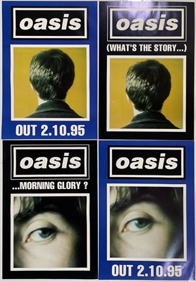 Lot 533 - OASIS - 'WHAT'S THE STORY' PROMO POSTERS.