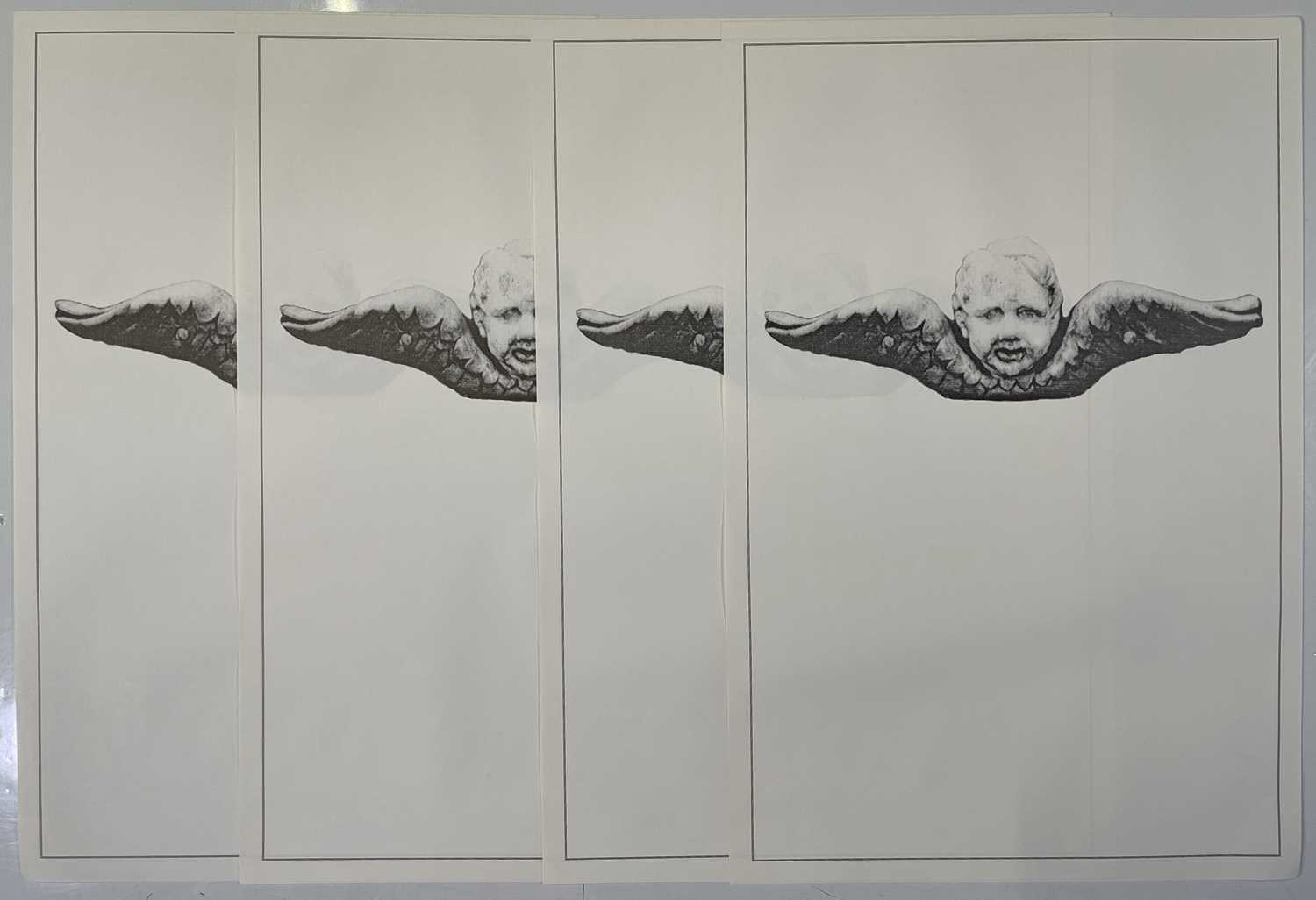 Lot 487 - STONE ROSES - FOUR 'LOVE SPREADS' TEASER POSTERS.