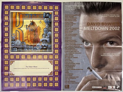 Lot 253 - 1990S BILLBOARD POSTERS INC SEX PISTOLS / DAVID BOWIE.