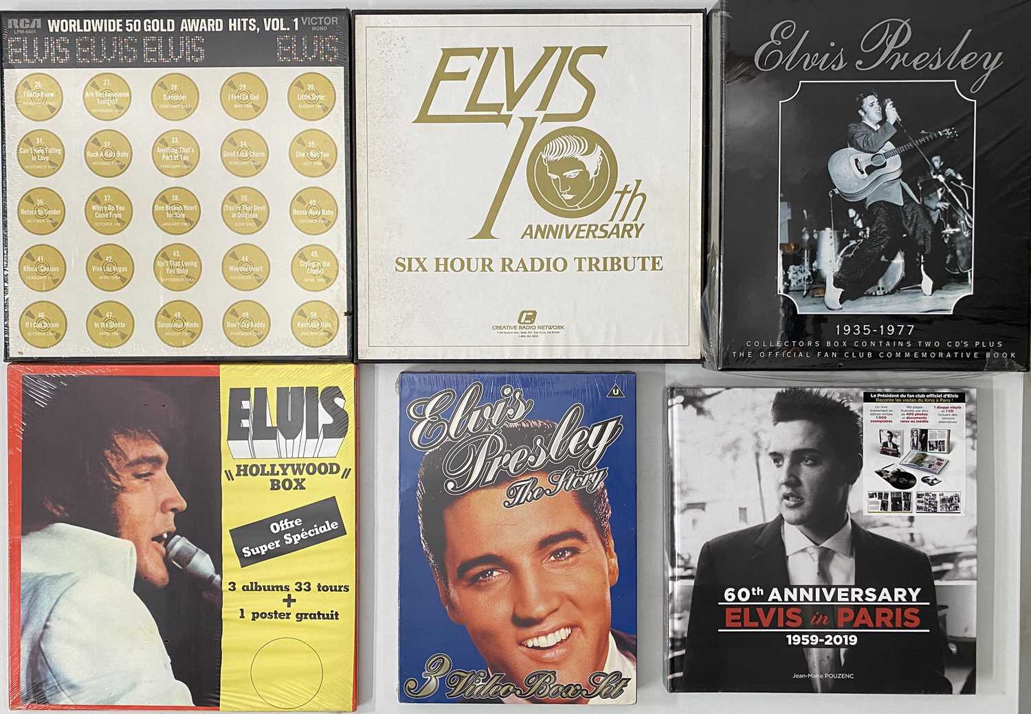 Lot 973 - ELVIS PRESLEY - LP/ CD BOX SETS