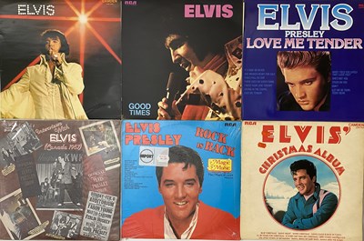 Lot 977 - ELVIS PRESLEY - LP COLLECTION (PRIVATE/ COMPS)