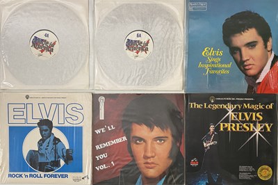 Lot 977 - ELVIS PRESLEY - LP COLLECTION (PRIVATE/ COMPS)