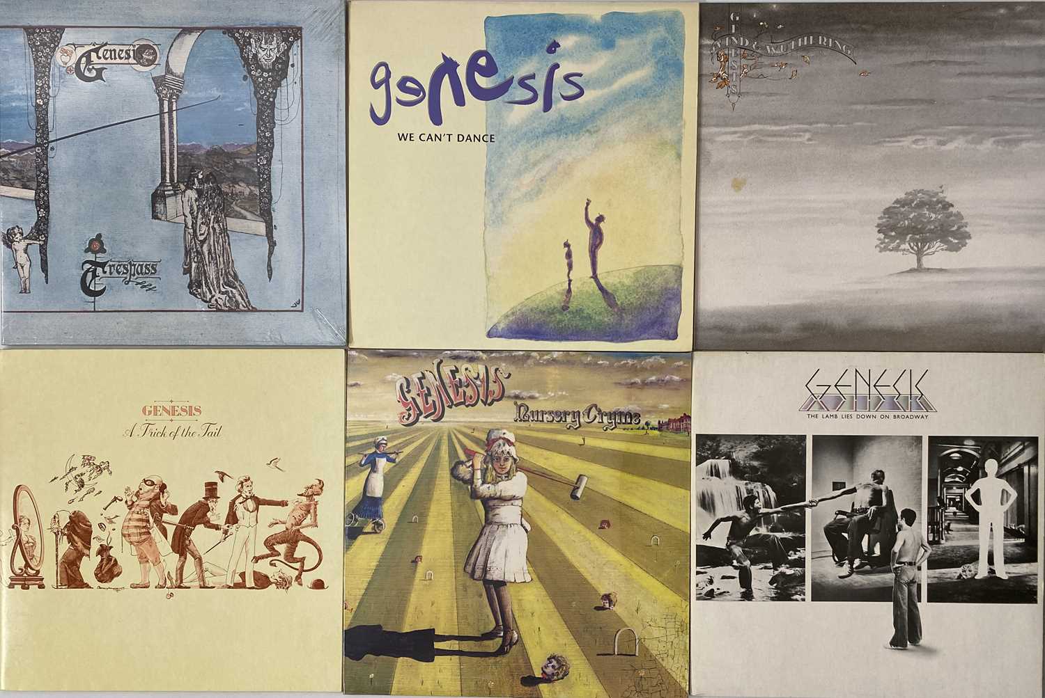 Lot 983 - GENESIS - LP COLLECTION (INC BOX SET)