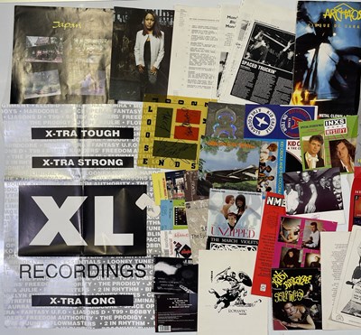 Lot 68 - 80S-90S PROMOTIONAL ITEMS INC POSTERS.