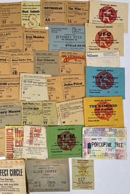 Lot 137 - HARD ROCK / METAL TICKET ARCHIVE.