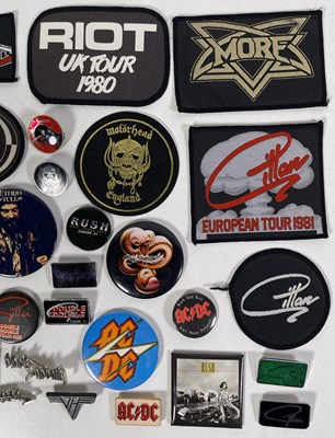 Lot 69 - ROCK / HARD ROCK / METAL PATCHES AND BADGES.