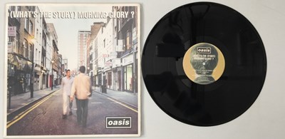 Lot 1068 - OASIS - (WHAT'S THE STORY) MORNING GLORY? (UK ORIGINAL - CRE LP 189)