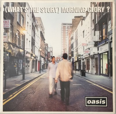 Lot 1068 - OASIS - (WHAT'S THE STORY) MORNING GLORY? (UK ORIGINAL - CRE LP 189)