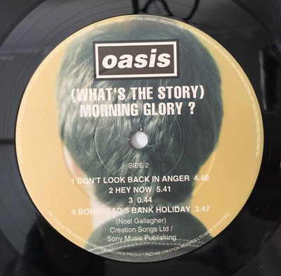 Lot 1068 - OASIS - (WHAT'S THE STORY) MORNING GLORY? (UK ORIGINAL - CRE LP 189)