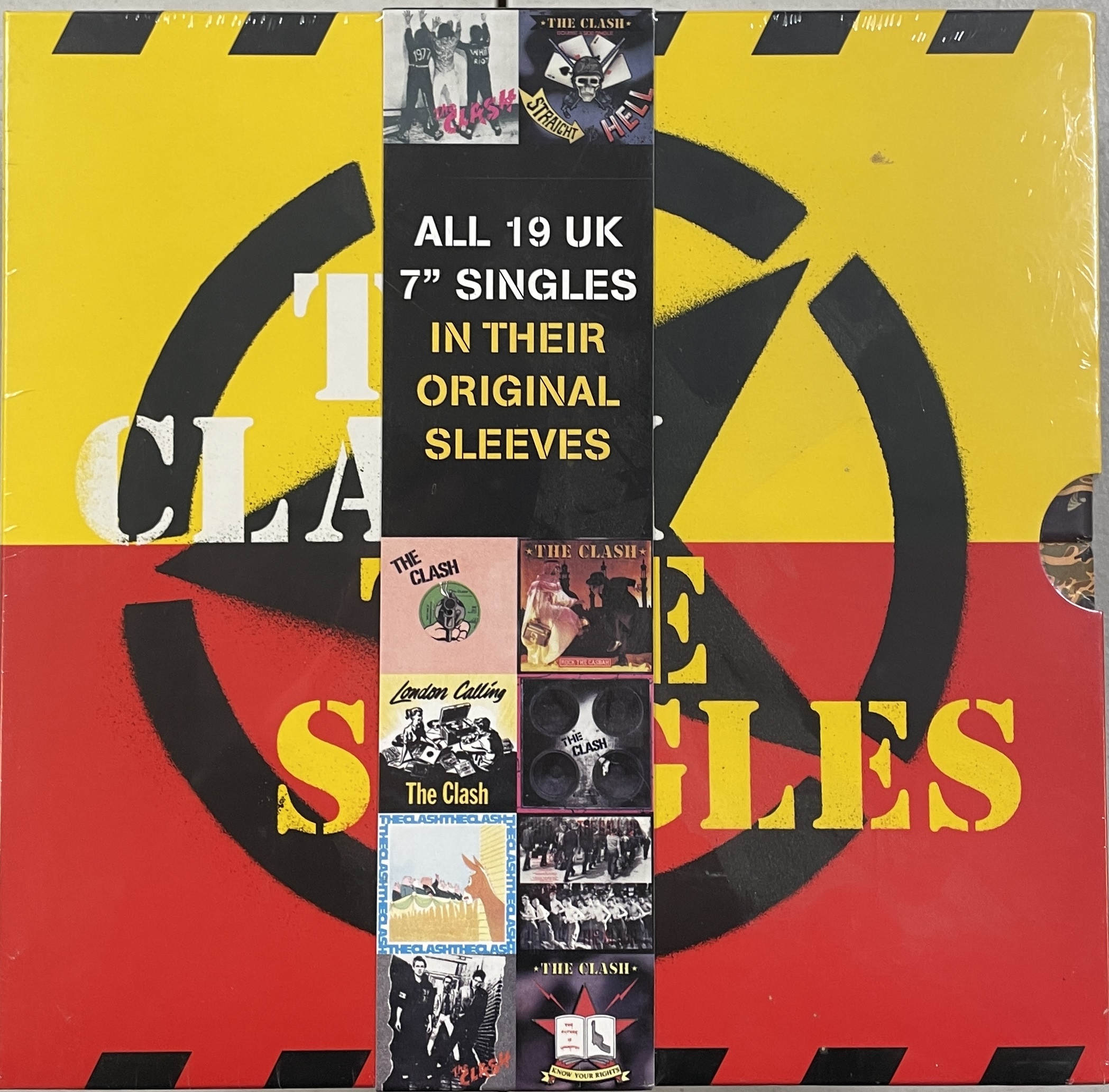 レア！希少！THE CLASH THE SINGLES 19枚BOX The Clash | The Singles | Box Set (Limited Edition