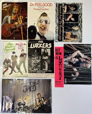 Lot 255 - 1970S PUNK / POST PUNK POSTERS INC THE LURKERS / SIOUXSIE.