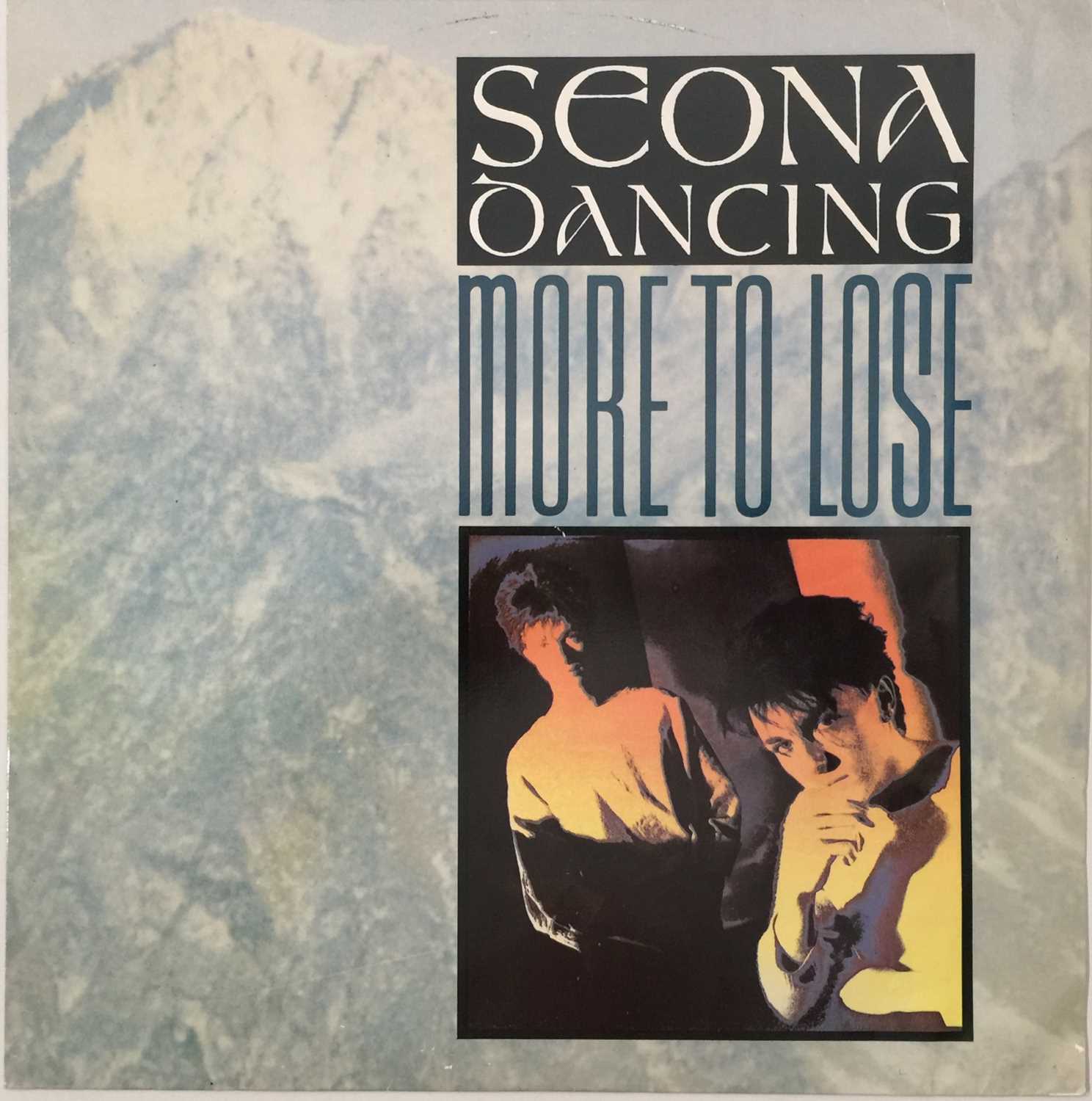 Lot 1006 - SEONA DANCING - MORE TO LOSE 12" (RARE UK SYNTH-POP - RICKY GERVAIS - LONX 22)