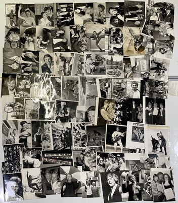 Lot 188 - TOMMY STEELE  - LARGE COLLECTION OF PRESS PHOTOGRAPHS.