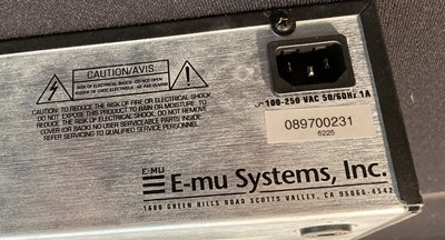 Lot 9 - Studio Equipment - E-Mu Systems ESI 4000 Digital Sampler - lot 9