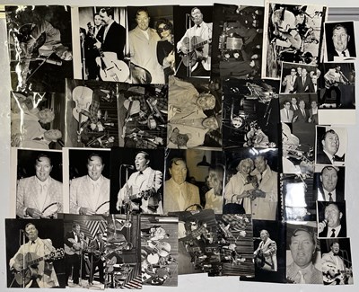 Lot 191 - BILL HALEY - COLLECTION OF PRESS PHOTOGRAPHS.