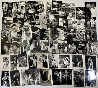 Lot 192 - ROD STEWART - LARGE COLLECTION OF PRESS PHOTOGRAPHS.