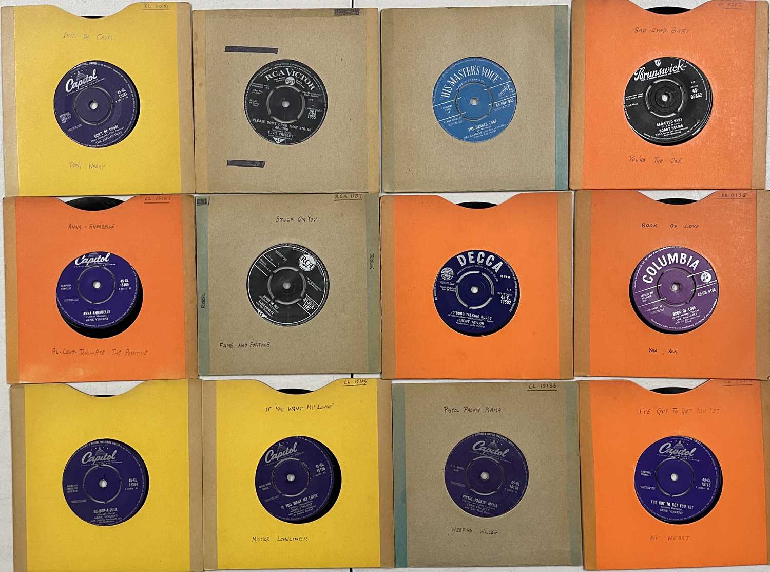 Lot 1100 - 50s / 60s - 7" COLLECTION