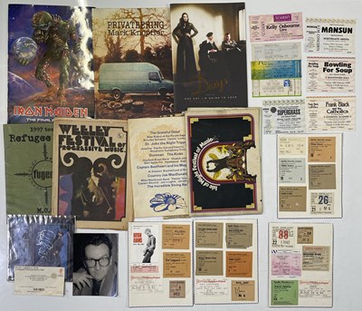 Lot 116 - PROGRAMMES AND TICKET COLLECTION INC WELLEY FESTIVAL.