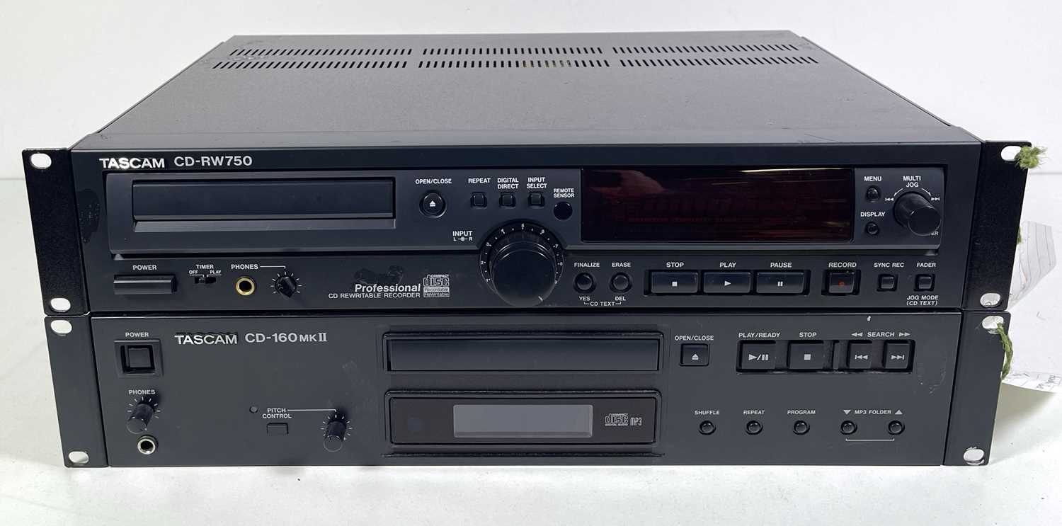 Lot 32 - TASCAM CD RECORDERS.