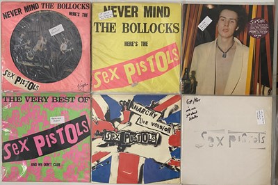 Lot 1126 - SEX PISTOLS / RELATED - LP COLLECTION