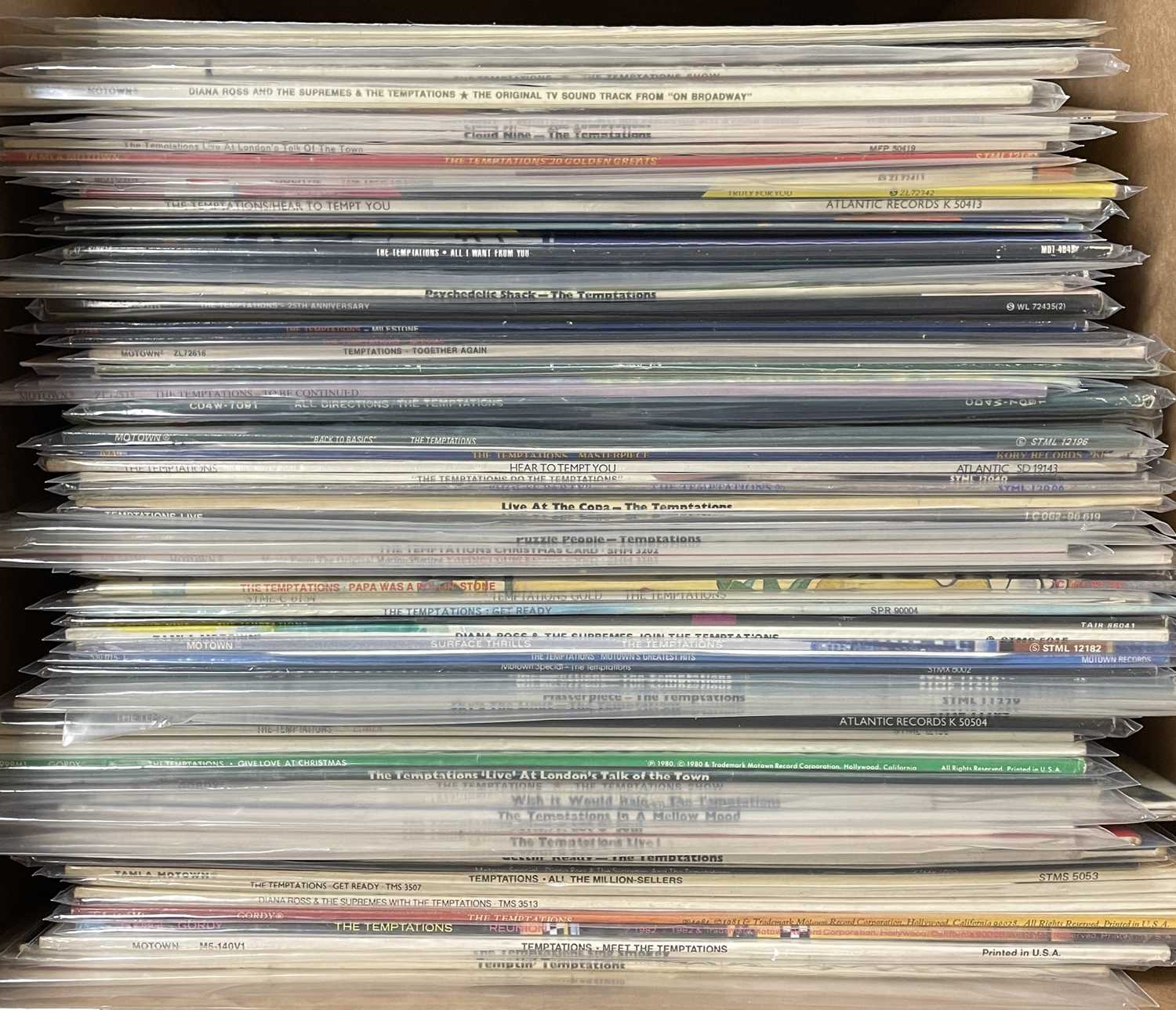 Lot 1136 - THE TEMPTATIONS - LP ARCHIVE