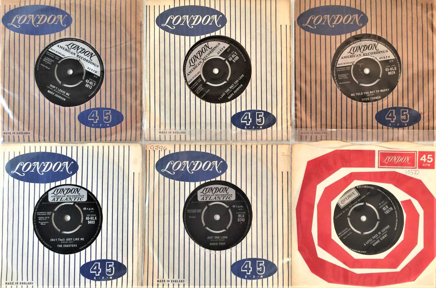 Lot 153 - LONDON RECORDS 7'' COLLECTION