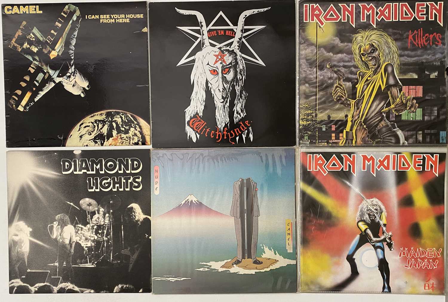 Lot 1013 - CLASSIC/HEAVY ROCK - LPs/12