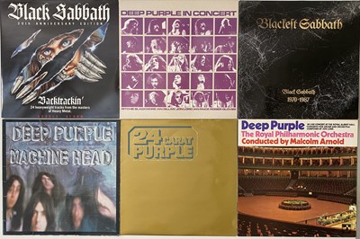 Lot 1162 - BLACK SABBATH / DEEP PURPLE - LP COLLECTION