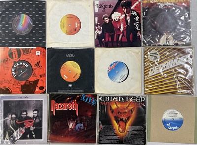 Lot 1018 - ROCK/HEAVY/METAL - 7" COLLECTION