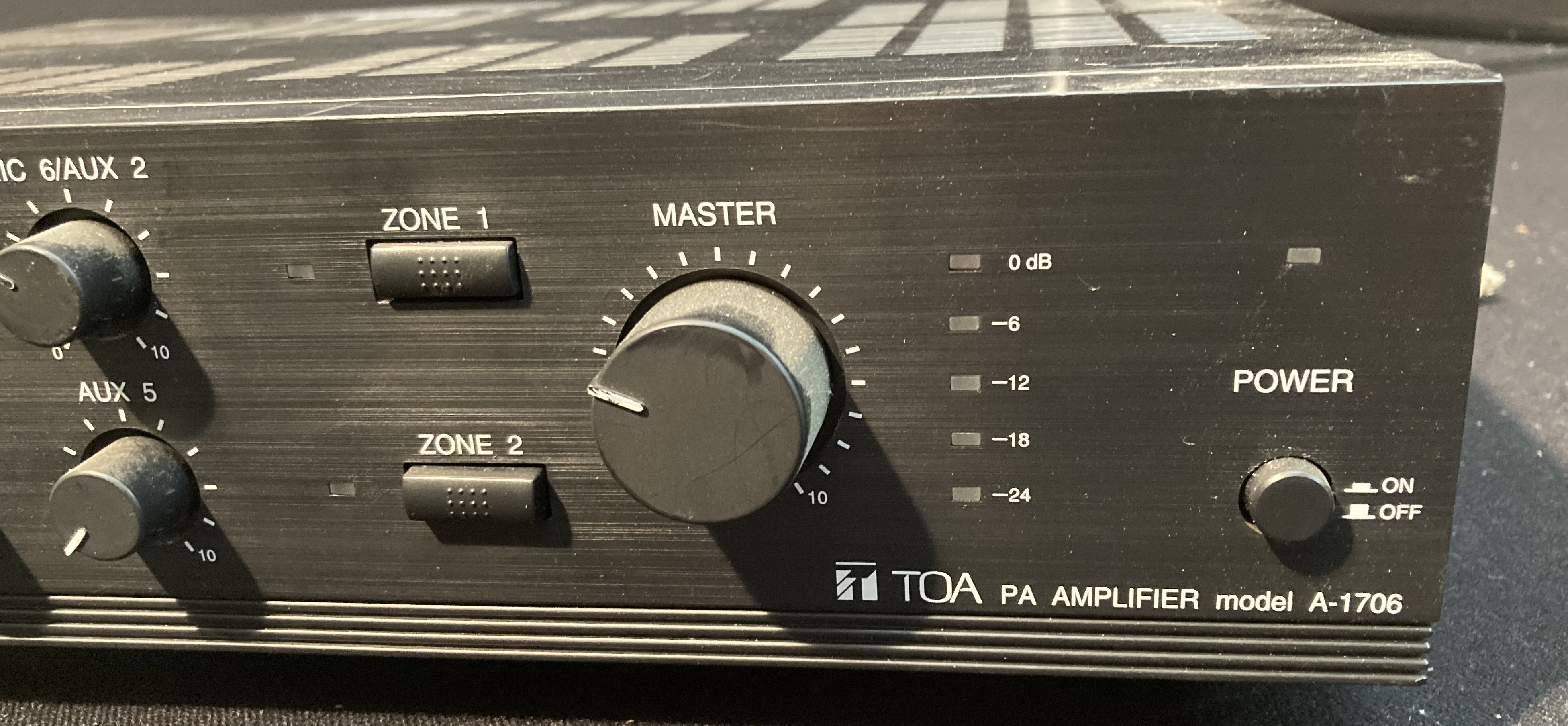 Lot 62 - TOA AMPLIFIERS.