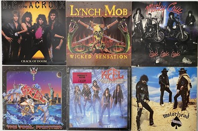 Lot 1175 - HEAVY ROCK / METAL - LP COLLECTION