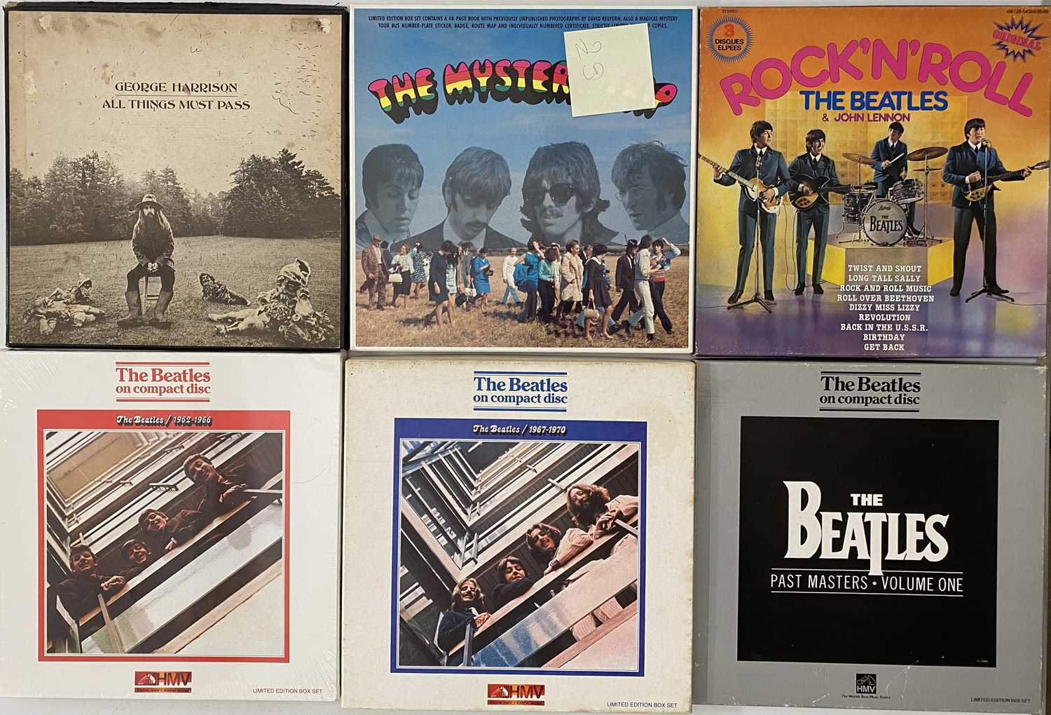 Lot 1033 - THE BEATLES - BOX SETS (PLUS LPs)