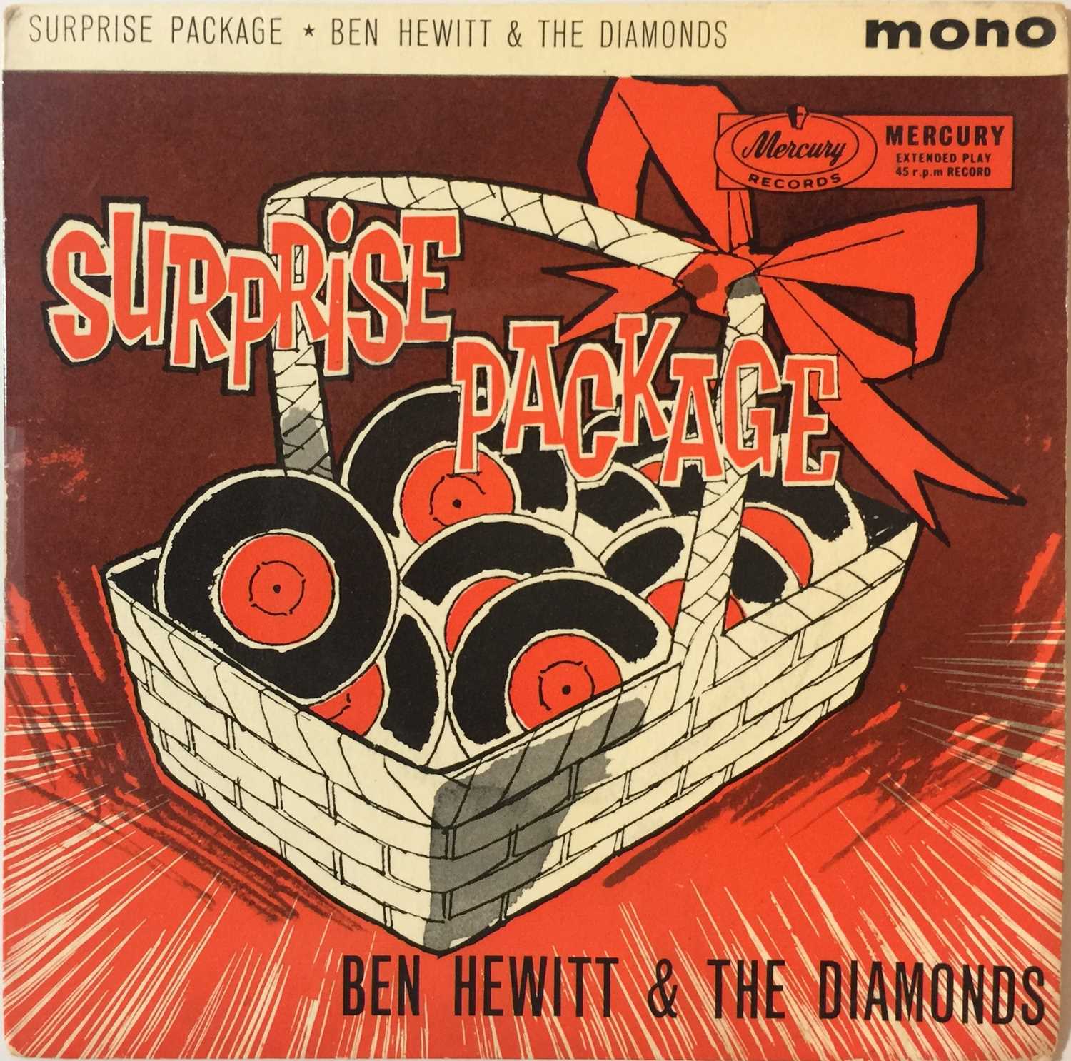 Lot 37 - Ben Hewitt & The Diamonds - Surprise Package 7" EP (ZEP 10088)
