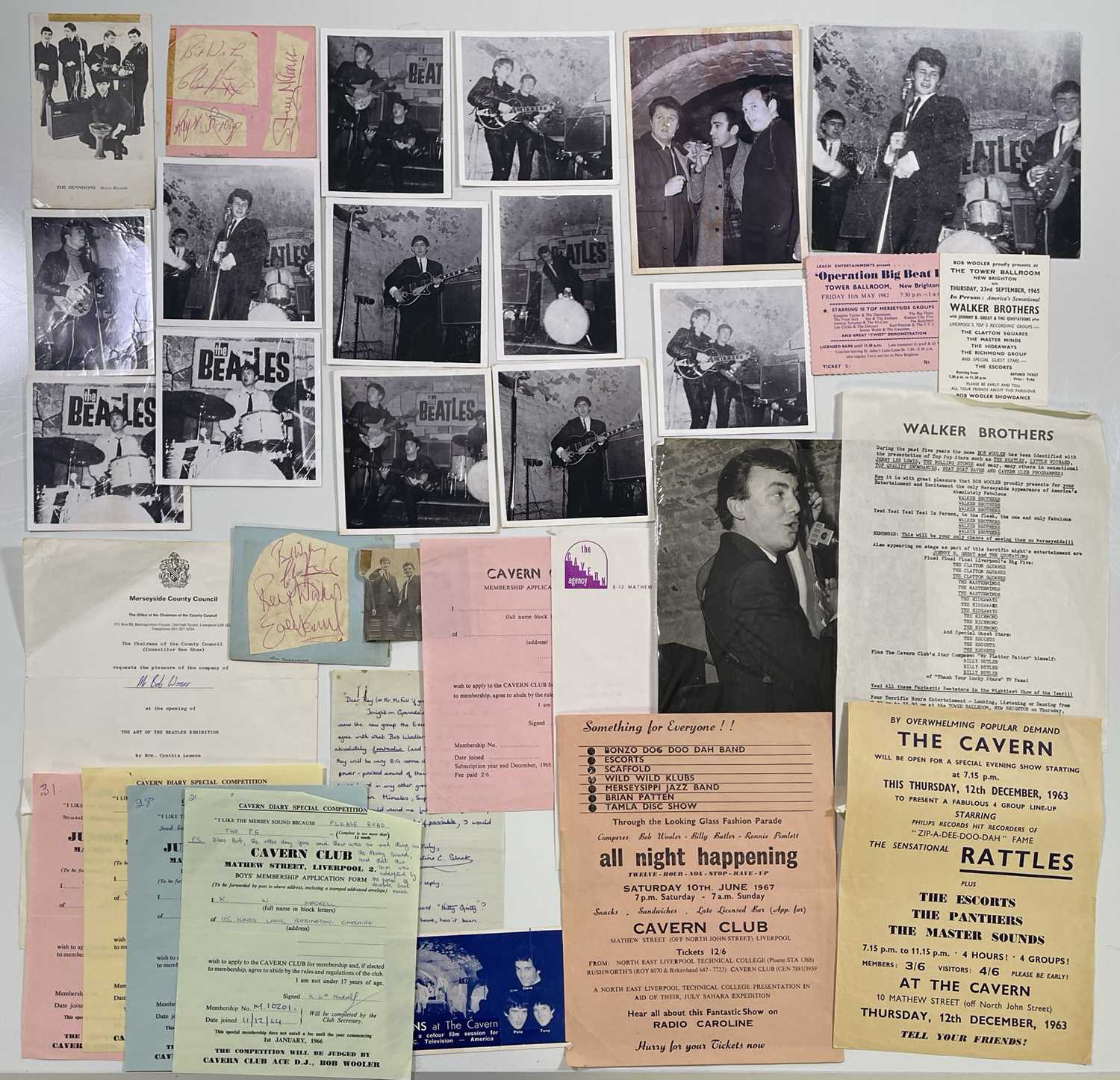 Aufnäher The Cavern Club Mersey Beat Bandaufnäher