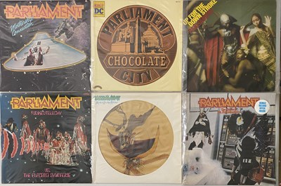 Lot 1225 - PARLIAMENT - STUDIO LP PACK (1974-1980)