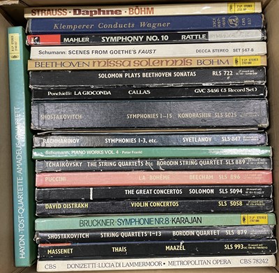 Lot 1208 - CLASSICAL - LP BOX SETS COLLECTION