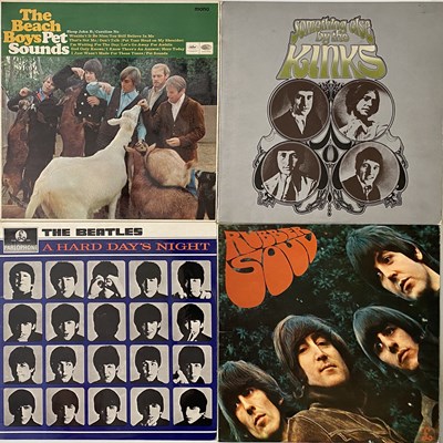 Lot 1261 - 60s ARTISTS - LP PACK (KINKS/ BEATLES/ BEACH BOYS)