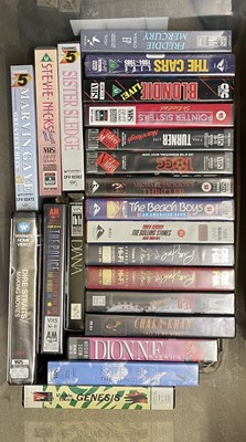 Lot 1278 - CASSETTES / DVDs / VHS / MEM COLLECTION