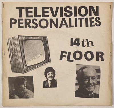 Lot 52 - TELEVISION PERSONALITIES - 14TH FLOOR 7" (UK POST PUNK - SRTS/CUS 77089)