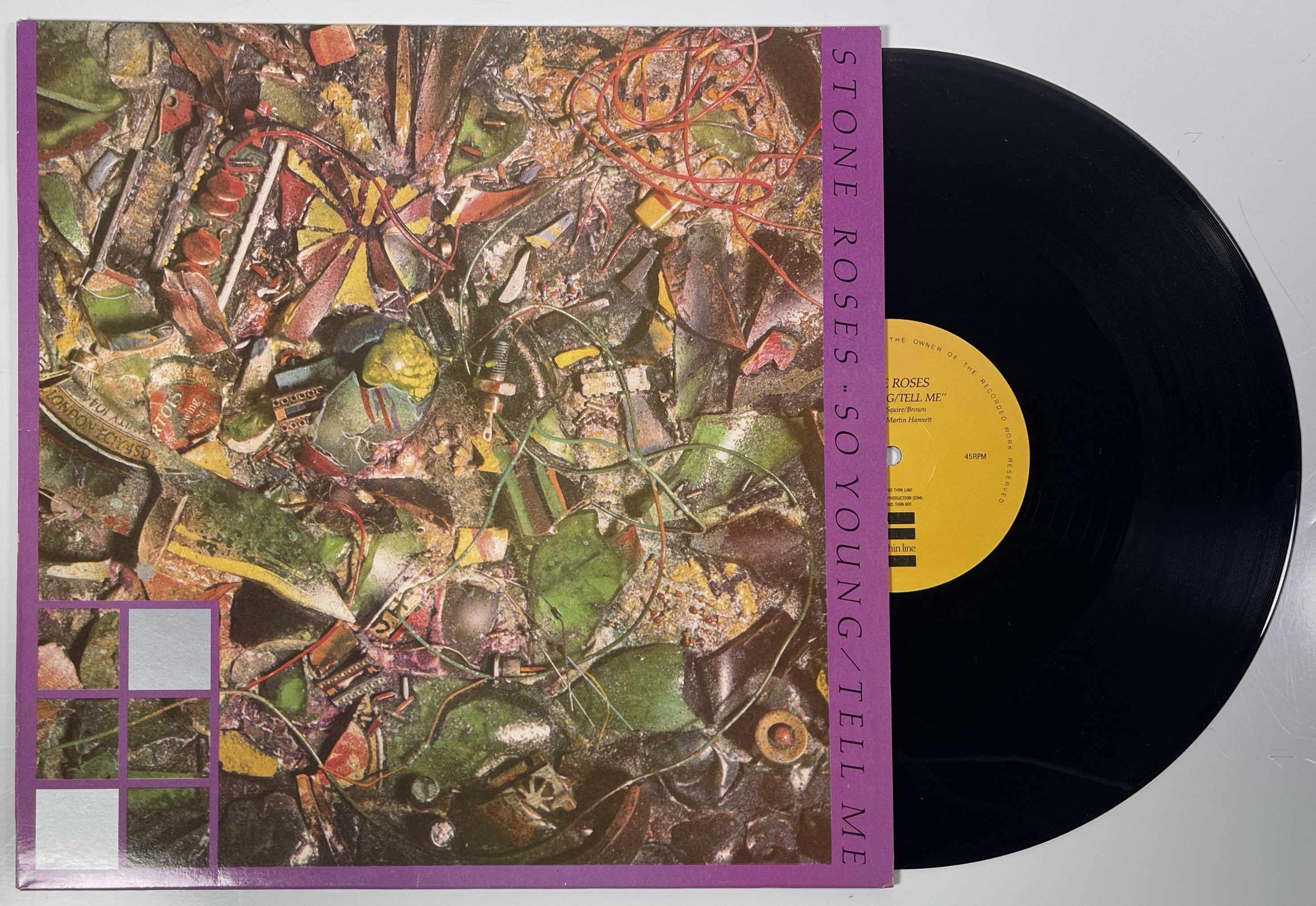 the Stone Roses So Long / Tell Me12インチ Lot 59 - THE STONE ROSES - SO YOUNG/TELL ME 12