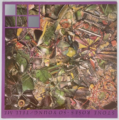 Lot 59 - THE STONE ROSES - SO YOUNG/TELL ME 12" (ORIGINAL UK RELEASE - THIN LINE THIN 001)
