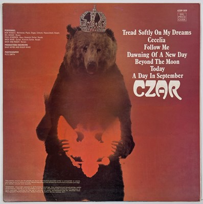Lot 68 - CZAR - CZAR LP (ORIGINAL UK COPY - FONTANA 6309 009)