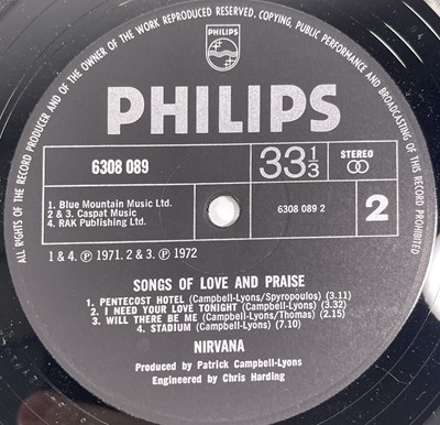 Lot 73 - NIRVANA - SONGS OF LOVE AND PRAISE LP (UK STEREO OG - PHILIPS - 6308 089)