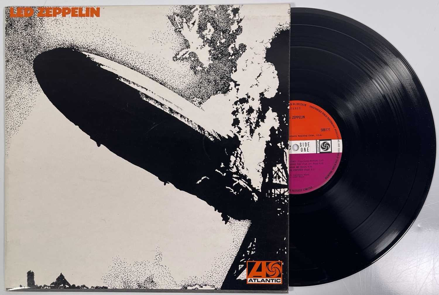 Lot 78 LED ZEPPELIN LED ZEPPELIN 'I' LP (1ST UK