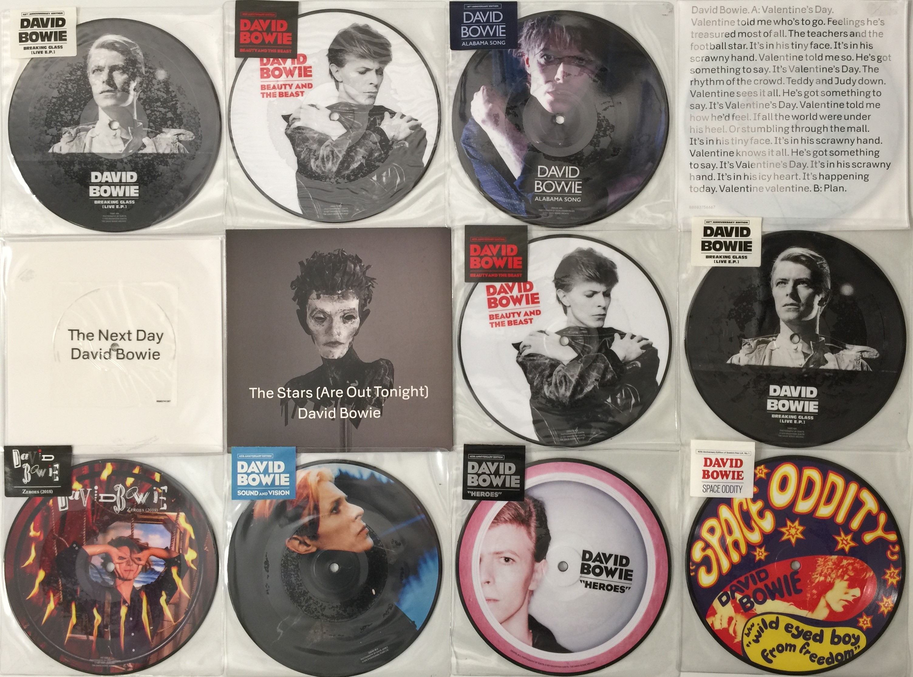 Lot 93 - DAVID BOWIE - 40TH ANNIVERSARY 7