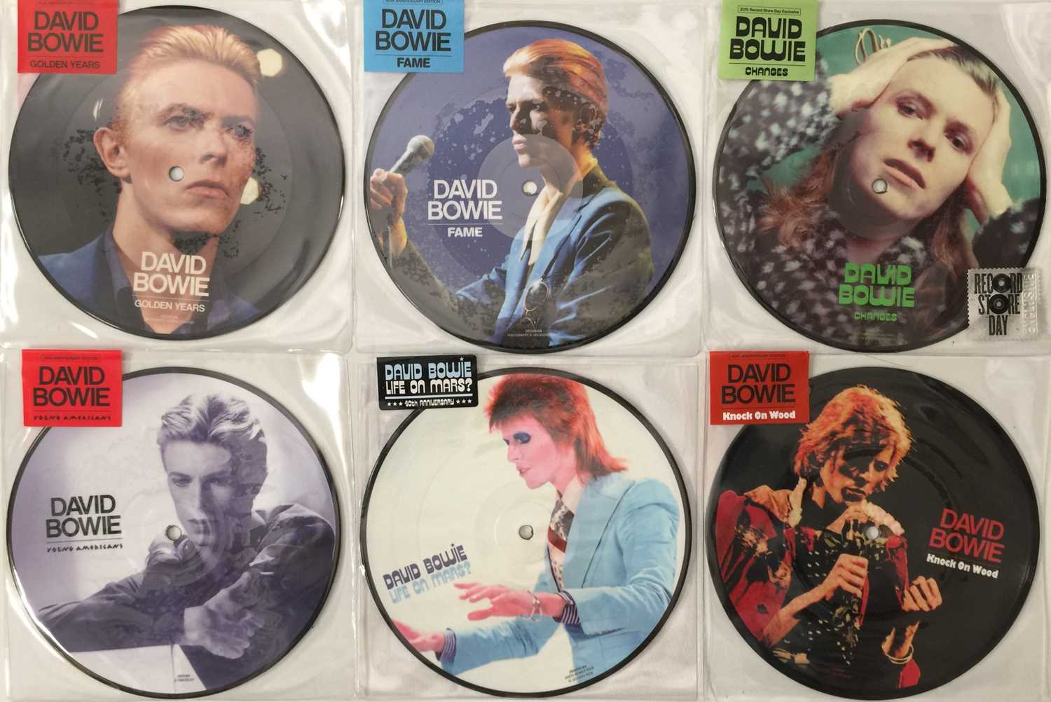 Lot 93 - DAVID BOWIE - 40TH ANNIVERSARY 7