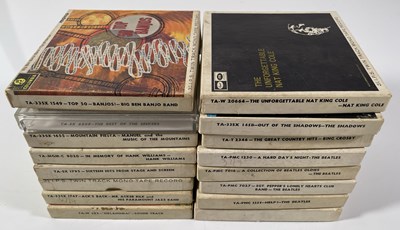 Lot 61 - ORIGINAL RELEASES ON REEL TO REEL TAPE INC BEATLES.