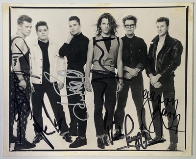 Lot 266 - INXS - SIGNED PHOTO.