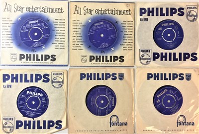 Lot 76 - PHILIPS - 7" COLLECTION (LATE 50s/60s - MANY DEMOS/PROMOS/SAMPLES)