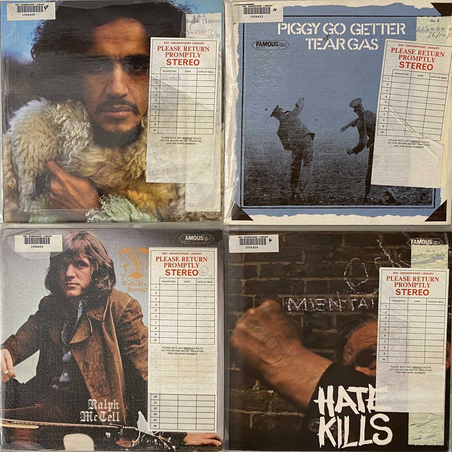 Lot 132 - FAMOUS RECORDS - LP RARITIES PACK (PROG/